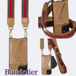 Bandolier Smart Phone Cases For Women Tan/gold X Iphone13promax