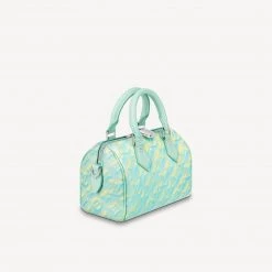 Louis Vuitton SPEEDY 2022-23FW Monogram Casual Style 2WAY Leather Crossbody Logo Handbags (M46163, M46092) For Women Vert Deau (inventory Check Required) X One Size -Bandolier Online Shop org 7138