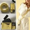 Bandolier Faux Fur Plain IPhone X IPhone XS IPhone XS Max IPhone XR For Women Butter Yellow/silver X Iphone Xs Max