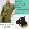 Bandolier Stripes Plain Leather IPhone 8 IPhone 8 Plus IPhone X For Women Yellow/black/gold X Iphone X/xs