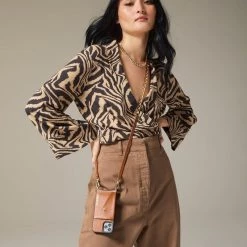 Bandolier 2021 SS Unisex Street Style Plain Leather IPhone 8 IPhone 8 Plus For Women Sienna/gold X Iphone12mini -Bandolier Online Shop org 7170