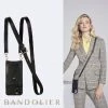 Bandolier 2020 Cruise Unisex Street Style Plain Leather IPhone 8 IPhone 8 Plus For Women Black/gold X Iphone12/12pro