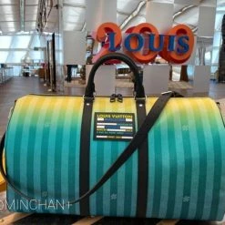 Louis Vuitton 2022 SS 22SS DAMIER Blue One-size Boston Bags (M59912) For Men Blue X 0