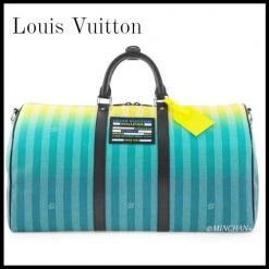 Louis Vuitton 2022 SS 22SS DAMIER Blue One-size Boston Bags (M59912) For Men Blue X 0 -Bandolier Online Shop org 7195