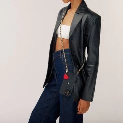 Bandolier Heart Street Style Plain Leather Tech Accessories For Women Your Favorite Initials X N -Bandolier Online Shop org 7204