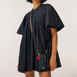 Bandolier Heart Street Style Plain Leather Tech Accessories For Women Your Favorite Initials X N -Bandolier Online Shop org 7206