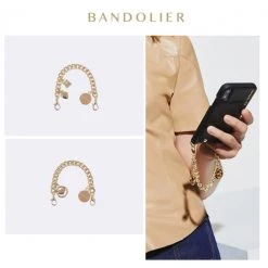 Bandolier 2019 Cruise Heart Studded Chain IPhone 8 IPhone 8 Plus IPhone X For Women Heart Charm X One Size