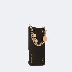 Bandolier 2019 Cruise Heart Studded Chain IPhone 8 IPhone 8 Plus IPhone X For Women Heart Charm X One Size -Bandolier Online Shop org 7220