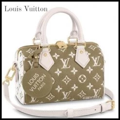 Louis Vuitton SPEEDY 2022 SS 22SS SPEEDY Khaki One-size Handbags (M46118) For Women Khaki X One Size -Bandolier Online Shop org 7230