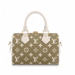 Louis Vuitton SPEEDY 2022 SS 22SS SPEEDY Khaki One-size Handbags (M46118) For Women Khaki X One Size -Bandolier Online Shop org 7233