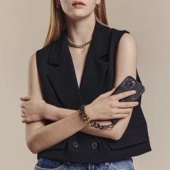 Bandolier Chain Smart Phone Cases For Women Black/silver X Buying -Bandolier Online Shop org 725