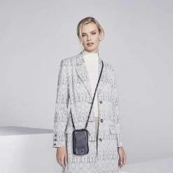 Bandolier Unisex Plain Leather Logo Smart Phone Cases For Women Silver X One Size 28 Bandolier Unisex Plain Leather Logo Smart Phone Cases For Women Silver X One Size -Bandolier Online Shop org 7298