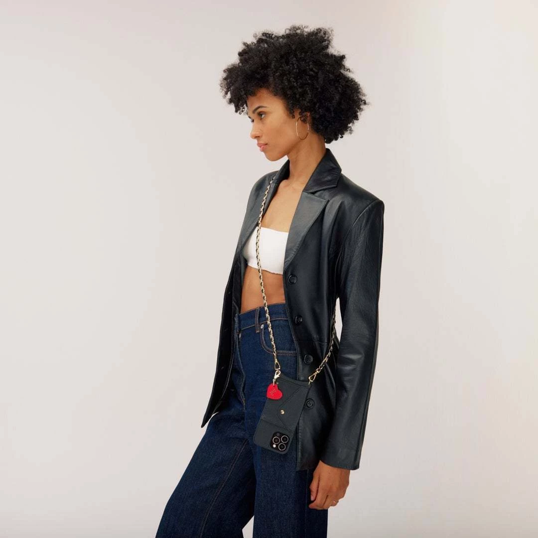 Bandolier Heart Leather IPhone 8 IPhone 8 Plus IPhone X IPhone XS For Women Please Contact Us With Your Initials X One Size 7 Bandolier Heart Leather IPhone 8 IPhone 8 Plus IPhone X IPhone XS For Women Please Contact Us With Your Initials X One Size - Image 7