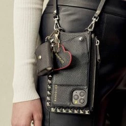 Bandolier 2020 Cruise Heart Unisex Studded Street Style Plain Leather IPhone 8 For Women Black/pink/silver X Domestic Rush +1000 27 Bandolier 2020 Cruise Heart Unisex Studded Street Style Plain Leather IPhone 8 For Women Black/pink/silver X Domestic Rush +1000 -Bandolier Online Shop org 74