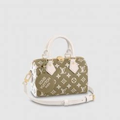 Louis Vuitton Monogram 2WAY Shoulder Speedy Bandolier 20 (M46118) For Women Kaki / Beige X One Size 19 Louis Vuitton Monogram 2WAY Shoulder Speedy Bandolier 20 (M46118) For Women Kaki / Beige X One Size -Bandolier Online Shop org 7401