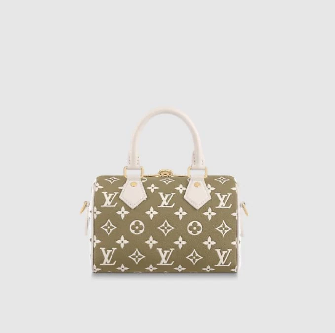 Louis Vuitton Monogram 2WAY Shoulder Speedy Bandolier 20 (M46118) For Women Kaki / Beige X One Size 13 Louis Vuitton Monogram 2WAY Shoulder Speedy Bandolier 20 (M46118) For Women Kaki / Beige X One Size - Image 13