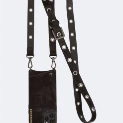 Bandolier 2020 Cruise Unisex Street Style Plain Leather IPhone 8 IPhone 8 Plus For Women Black/pewter X Iphonexs/x -Bandolier Online Shop org 7410