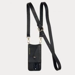 Bandolier Plain Leather Logo IPhone 13 IPhone 13 Pro IPhone 13 Pro Max For Women Black Python/gold X Iphone 13 Pro Max -Bandolier Online Shop org 7537