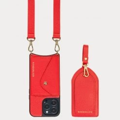 Bandolier Plain Leather Logo IPhone 13 IPhone 13 Pro IPhone 13 Pro Max For Women Black Python/gold X Iphone 13 Pro Max -Bandolier Online Shop org 7540