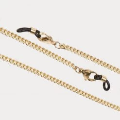 Bandolier Blended Fabrics Chain Co-ord Logo Face Masks For Women Beige X One Size -Bandolier Online Shop org 7551