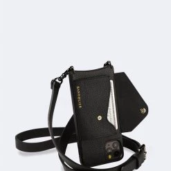 Bandolier 2020 Cruise Unisex Street Style Plain Leather IPhone 8 IPhone 8 Plus For Women Black/pewter X Iphonexs/x -Bandolier Online Shop org 7569