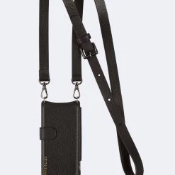 Bandolier 2020 Cruise Unisex Street Style Plain Leather IPhone 8 IPhone 8 Plus For Women Black/pewter X Iphonexs/x -Bandolier Online Shop org 7573