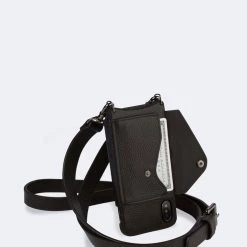 Bandolier 2020 Cruise Unisex Street Style Plain Leather IPhone 8 IPhone 8 Plus For Women Black/pewter X Iphonexs/x -Bandolier Online Shop org 7579