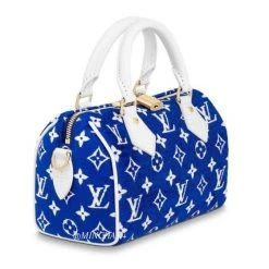Louis Vuitton SPEEDY 2022 SS 22SS MONOGRAM Blue One-size Handbags For Women Blue X One Size -Bandolier Online Shop org 7589