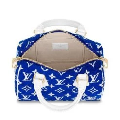 Louis Vuitton SPEEDY 2022 SS 22SS MONOGRAM Blue One-size Handbags For Women Blue X One Size -Bandolier Online Shop org 7590