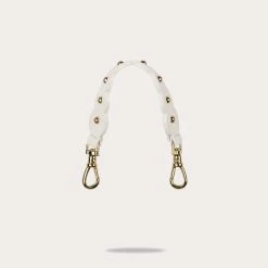 Bandolier Unisex Tech Accessories For Women Ivory/gold X One Size