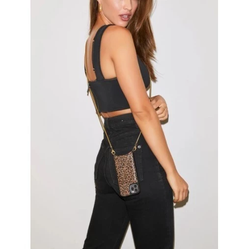 Bandolier 2020-21FW Leopard Patterns Leather IPhone 8 IPhone 8 Plus IPhone X For Women Dark Leopard/gold X Iphone 11pro 9 Bandolier 2020-21FW Leopard Patterns Leather IPhone 8 IPhone 8 Plus IPhone X For Women Dark Leopard/gold X Iphone 11pro - Image 9