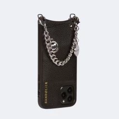 Bandolier Heart Plain Metallic Smart Phone Cases For Women Pewter/pewter X One Size -Bandolier Online Shop org 761