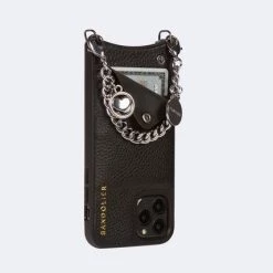 Bandolier Heart Plain Metallic Smart Phone Cases For Women Pewter/pewter X One Size -Bandolier Online Shop org 762