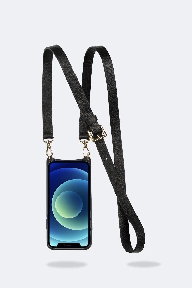 Bandolier 2021 Cruise Unisex Street Style Plain Leather IPhone 8 IPhone 8 Plus For Women Black/gold X Iphone11promax 6 Bandolier 2021 Cruise Unisex Street Style Plain Leather IPhone 8 IPhone 8 Plus For Women Black/gold X Iphone11promax - Image 6