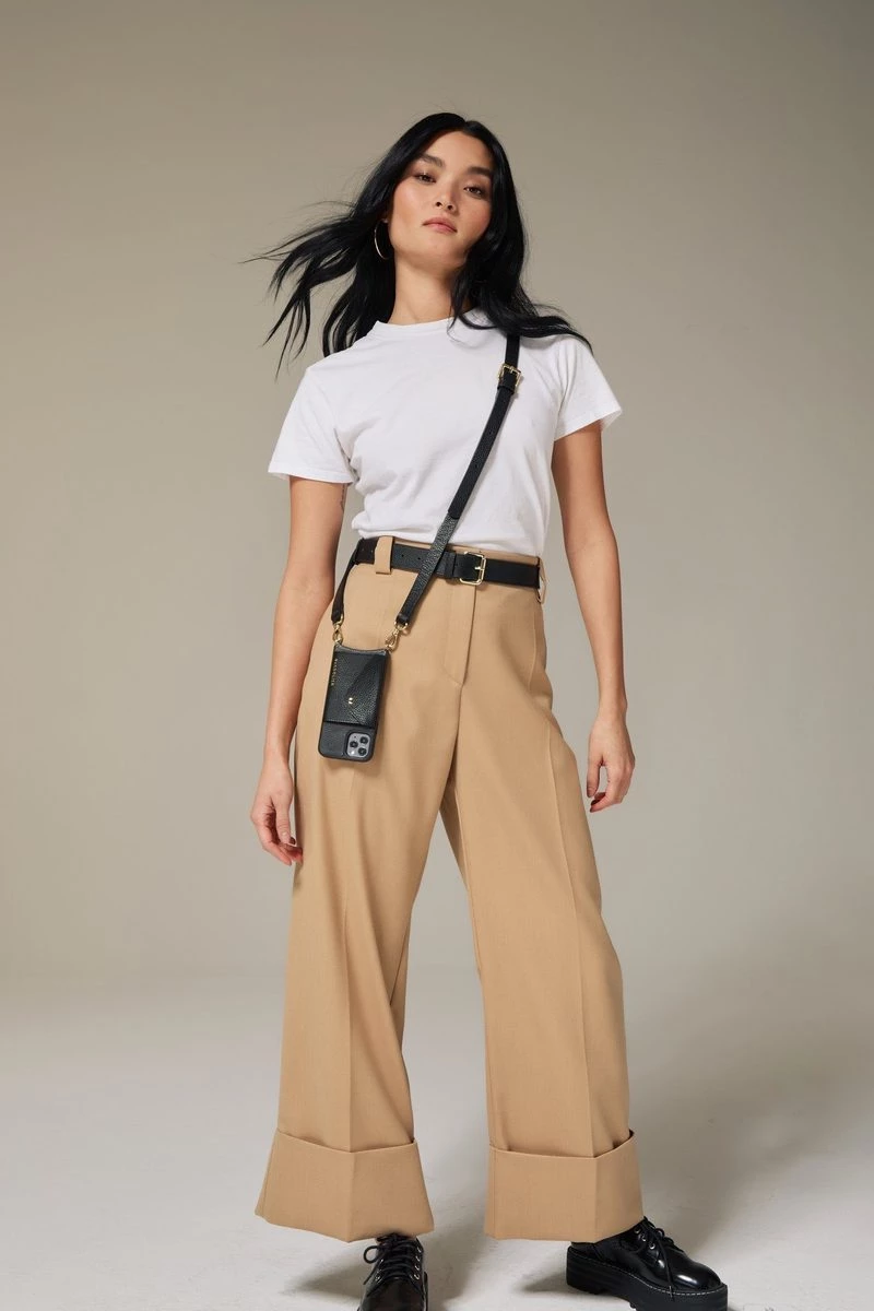 Bandolier 2021 Cruise Unisex Street Style Plain Leather IPhone 8 IPhone 8 Plus For Women Black/gold X Iphone11promax 7 Bandolier 2021 Cruise Unisex Street Style Plain Leather IPhone 8 IPhone 8 Plus For Women Black/gold X Iphone11promax - Image 7