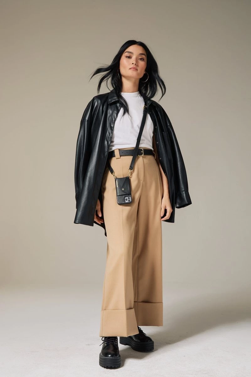 Bandolier 2021 Cruise Unisex Street Style Plain Leather IPhone 8 IPhone 8 Plus For Women Black/gold X Iphone11promax 9 Bandolier 2021 Cruise Unisex Street Style Plain Leather IPhone 8 IPhone 8 Plus For Women Black/gold X Iphone11promax - Image 9