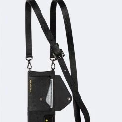 Bandolier 2021 Cruise Unisex Street Style Plain Leather IPhone 8 IPhone 8 Plus For Women Black/pewter X Iphone13mini -Bandolier Online Shop org 7659
