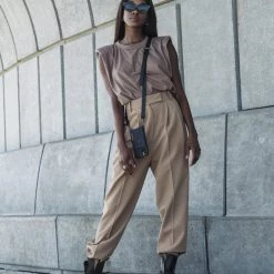 Bandolier 2021 Cruise Unisex Street Style Plain Leather IPhone 8 IPhone 8 Plus For Women Black/pewter X Iphone13mini -Bandolier Online Shop org 7662