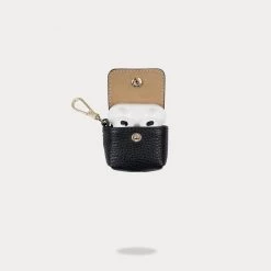 Bandolier 2022 SS Leather Logo Smart Phone Cases For Women ③black/pewter X One Size -Bandolier Online Shop org 7674