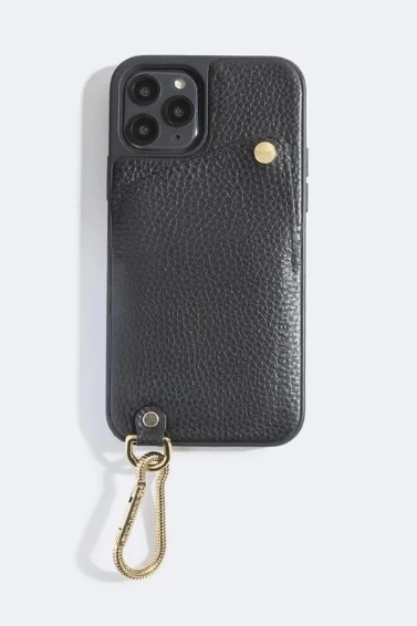 Bandolier 2021 SS Leather Logo IPhone 11 Pro IPhone 11 Pro Max IPhone 11 For Women ①black/gold X Iphone 11 Pro 9 Bandolier 2021 SS Leather Logo IPhone 11 Pro IPhone 11 Pro Max IPhone 11 For Women ①black/gold X Iphone 11 Pro - Image 9