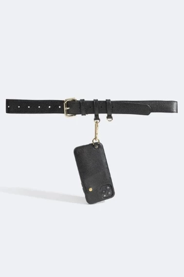 Bandolier 2021 SS Leather Logo IPhone 11 Pro IPhone 11 Pro Max IPhone 11 For Women ①black/gold X Iphone 11 Pro 10 Bandolier 2021 SS Leather Logo IPhone 11 Pro IPhone 11 Pro Max IPhone 11 For Women ①black/gold X Iphone 11 Pro - Image 10