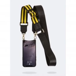 Bandolier Stripes Plain Leather IPhone XS Max IPhone XR Logo For Women Yellow/black/gold X Iphone Xsmax -Bandolier Online Shop org 7723