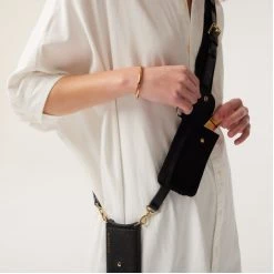 Bandolier Blended Fabrics Plain Logo IPhone 13 IPhone 13 Pro For Women Black/gold X Iphone 13 -Bandolier Online Shop org 7762