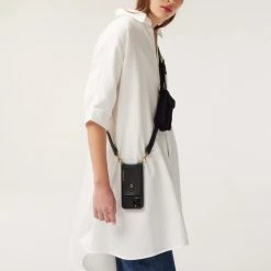 Bandolier Blended Fabrics Plain Logo IPhone 13 IPhone 13 Pro For Women Black/gold X Iphone 13 -Bandolier Online Shop org 7766