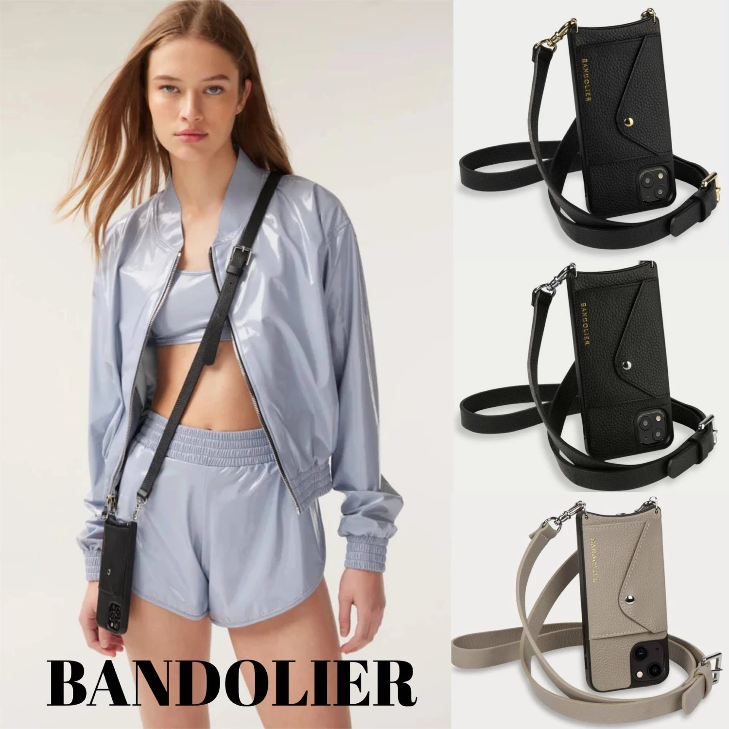 Bandolier 2019-20FW Leather IPhone 8 IPhone 8 Plus IPhone X IPhone XS For Women Black Silver X Iphone 13 1 Bandolier 2019-20FW Leather IPhone 8 IPhone 8 Plus IPhone X IPhone XS For Women Black Silver X Iphone 13