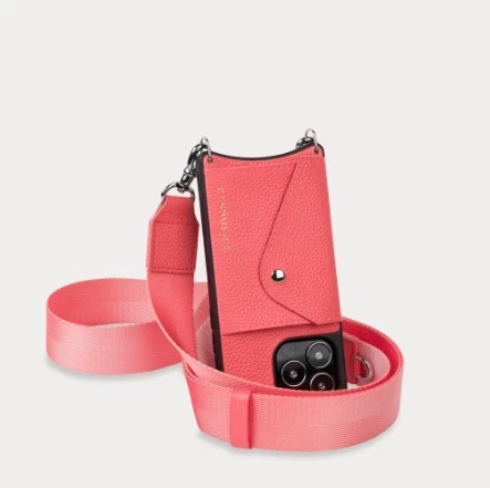 Bandolier 2023 SS Leather Logo IPhone 13 IPhone 13 Pro IPhone 13 Pro Max For Women ②coral/silver X Iphone 13 19 Bandolier 2023 SS Leather Logo IPhone 13 IPhone 13 Pro IPhone 13 Pro Max For Women ②coral/silver X Iphone 13 - Image 19