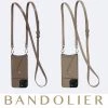 Bandolier Unisex Leather Logo IPhone 13 IPhone 13 Pro For Women Light Taupe X Iphone13 Pro Max