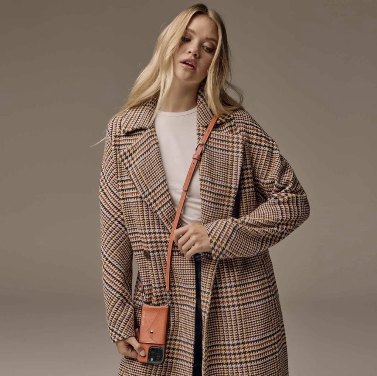 Bandolier Unisex Plain Leather IPhone 13 IPhone 13 Mini IPhone 13 Pro For Women Orange X Iphone 13 9 Bandolier Unisex Plain Leather IPhone 13 IPhone 13 Mini IPhone 13 Pro For Women Orange X Iphone 13 - Image 9