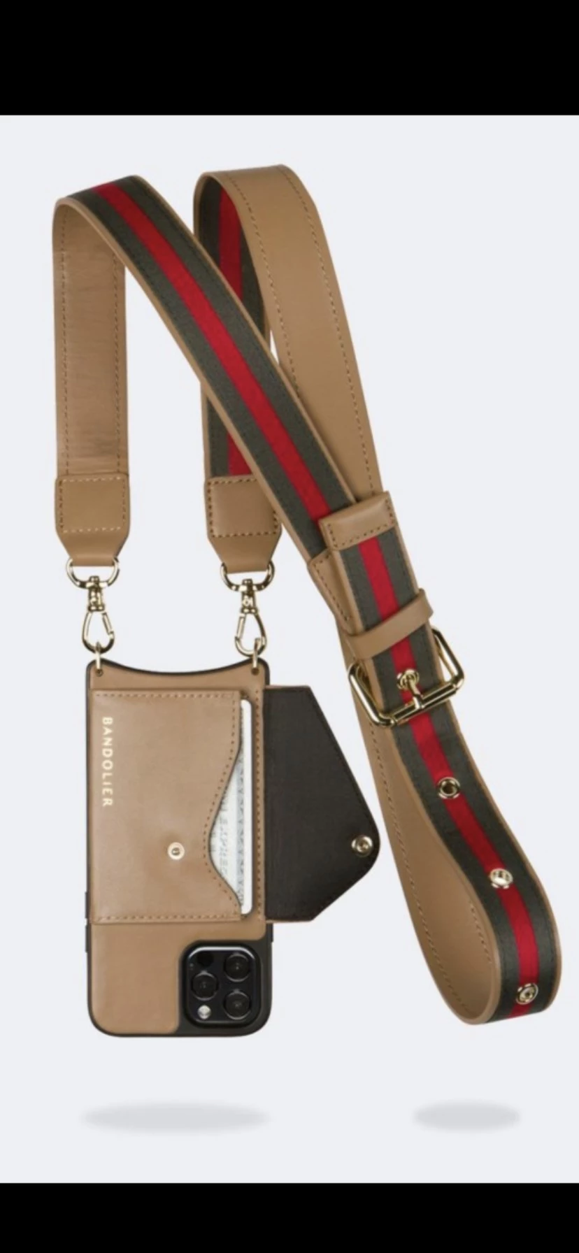 Bandolier Unisex Plain Leather Logo IPhone 13 IPhone 13 Mini For Women Tongue X Iphone13pro 4 Bandolier Unisex Plain Leather Logo IPhone 13 IPhone 13 Mini For Women Tongue X Iphone13pro - Image 4