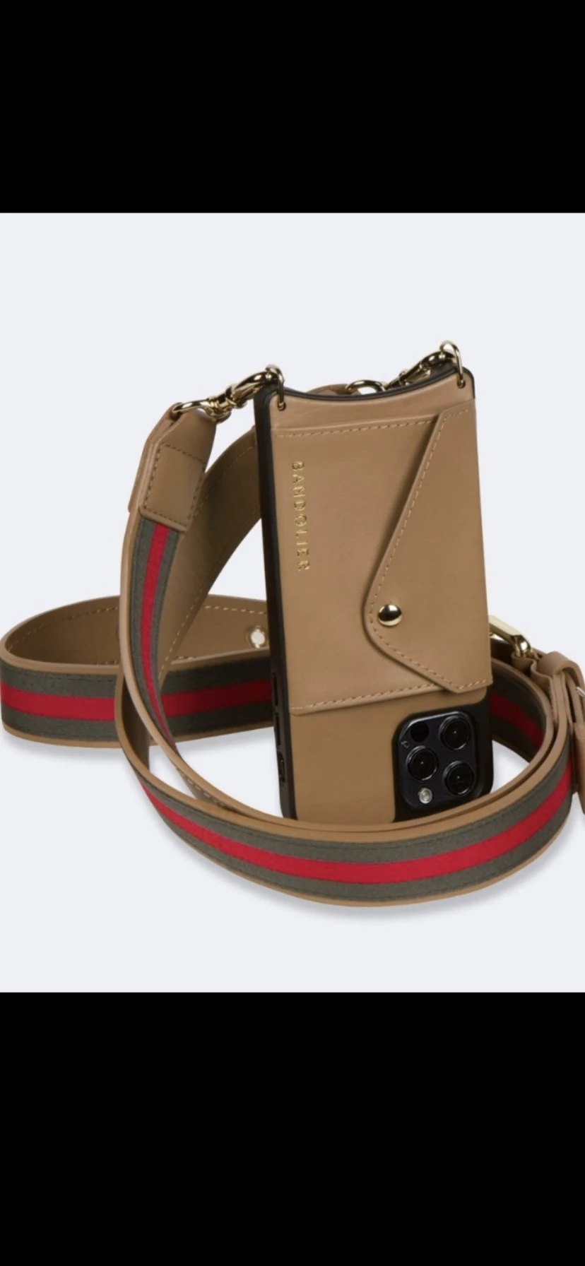 Bandolier Unisex Plain Leather Logo IPhone 13 IPhone 13 Mini For Women Tongue X Iphone13pro 6 Bandolier Unisex Plain Leather Logo IPhone 13 IPhone 13 Mini For Women Tongue X Iphone13pro - Image 6